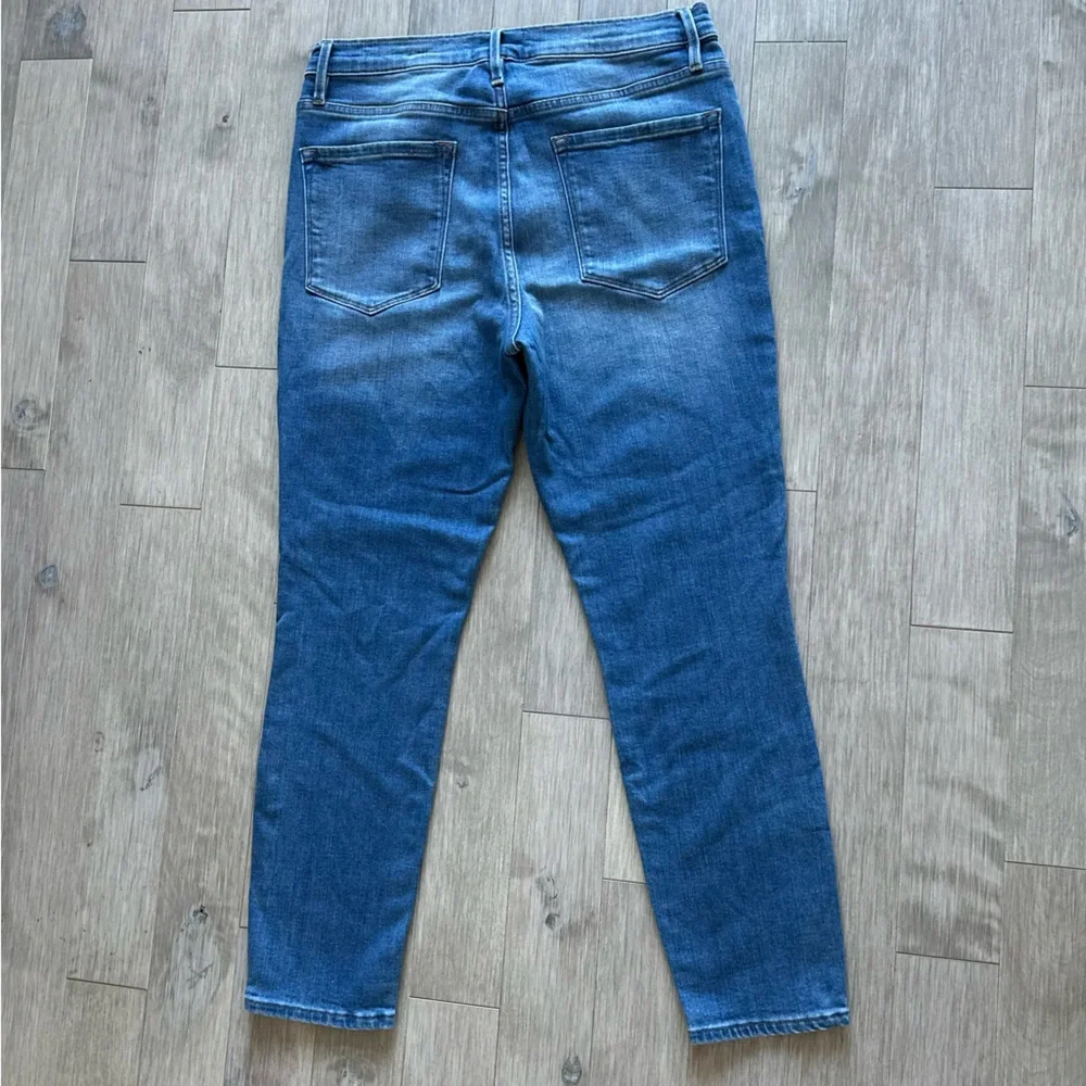 High-Rise Light Blue Skinny Jeans - Women - Picture 9 of 13